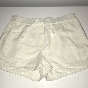 White Loft Shorts